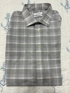 Camisa Calvin Klein Fresh Comfort Calce Regular Manga Larga 2XL 18-18 1/2 Nueva - Imagen 1 de 2