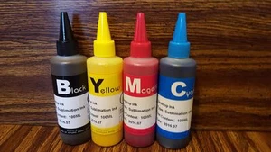 Tinta de sublimación de grado profesional 2 BK 500MLS PARA botellas Epson WF-7710 WF-7720 - Imagen 1 de 2