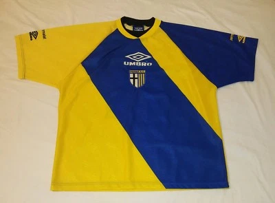 1992 Parma Calcio 1913 UMBRO XL TINO ASPRILLA #11 ITALIA JERSEY ITALY COLOMBIA - Image 1 of 4