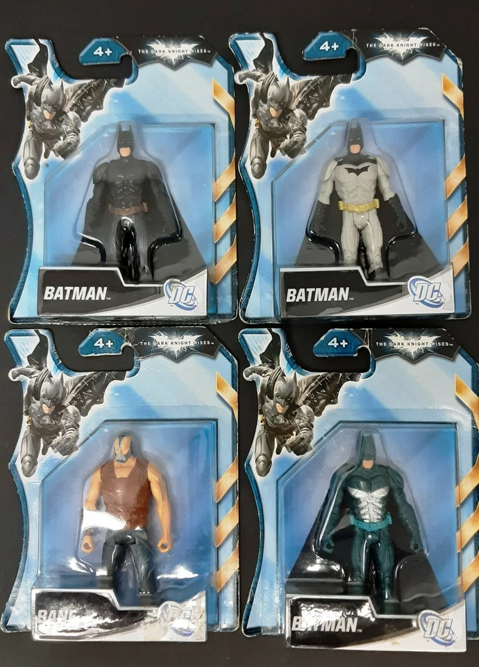 BATMAN DARK KNIGHT RISES LOTE DE 4 FIGURAS NUEVAS - Imagen 1 de 4