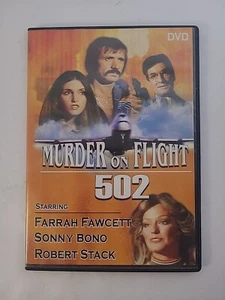 Murder On Flight 502 DVD 1975 Farrah Fawcett Sonny Bono Robert Stack Ships Free - Picture 1 of 4
