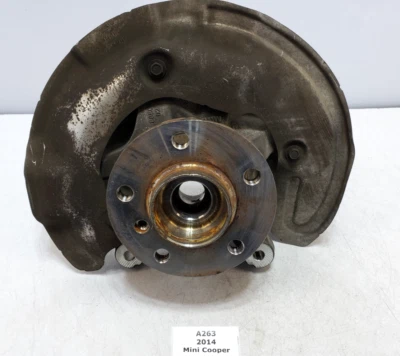 ✅ 2014-2019 OEM Mini Cooper F56 delantero derecho pasajero buje lateral eje nudillo Foto 1 de 4