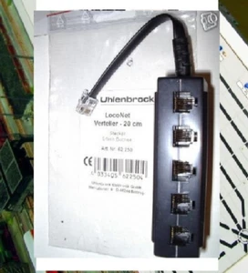 UHLENBROCK 62250 LocoNet 5-Way Distributor Cable Length 20 Cm New OVP - Picture 1 of 1
