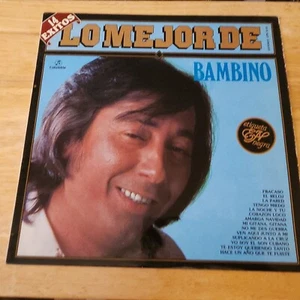 Lo Mejor de Bambino: 14 Exitos - 12" Vinyl LP Spanish, Columbia Spain Import - Foto 1 di 6