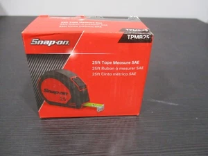 Snap-On 25ft Tape Measure SAE TPMB25 Auto Locking Magnet on Side - Picture 1 of 2