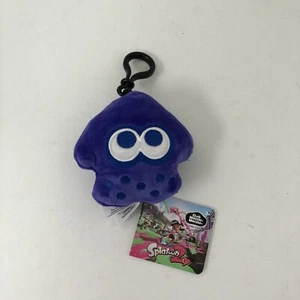 Club Mocchi-Mocchi- Nintendo Splatoon Clip-On Plush Stuffed Toy - Bright Blue - Picture 1 of 2