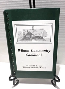 Wilmont NH Community Cookbook Hardcover Sprial Bound - Picture 1 of 17
