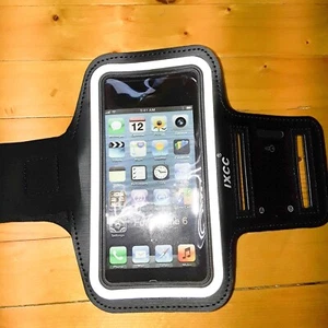 Iphone 6/6S Black Neoprene Sports Arm Band Phone Case - Picture 1 of 3