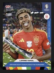 2024 Topps Now Euro 2024 ⭐ Lamine Yamal ⭐ Spanien ☄️ Nr. 62 - Bild 1 von 2