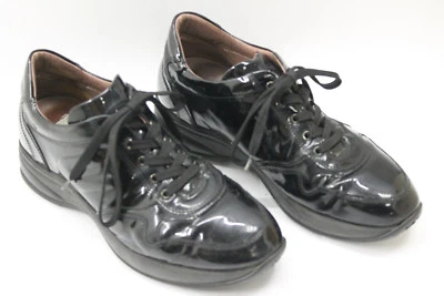 Zapatos mujer CESARE PACIOTTI talla 6 Europa 36.5 cuero negro S7354 Foto 1 de 4