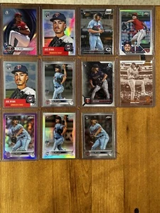 (11) Lote de novato cromado Joe Ryan Minnesota Twins - Imagen 1 de 4