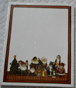 SHERRI BUCK BALDWIN Papier Notizblock SANTAS AROUND THE WORLD 60 Blatt versiegelt! - Bild 1 von 2
