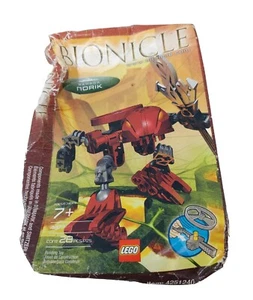Lego 4877 Bionicle RAHAGA NORIK Juguete de Construcción Estatuilla SELLADA DE FÁBRICA 2004: ¡Nueva! - Imagen 1 de 6
