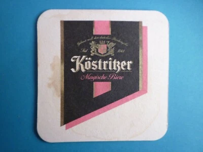 Bierdeckel_Bierfilz_Köstritzer Schwarzbierbrauerei-Bad Köstritz 0953720a - Bild 1 von 2