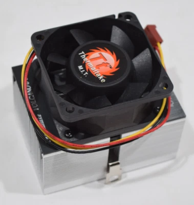 Thermaltake Volcano CPU Cooling Fan Heatsink 3PIN Multi-Socket: A/462/370/7 NEW! - Image 1 of 4