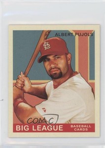 2007 Upper Deck Goudey Red Back Albert Pujols #6
