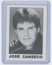 1988 Worth Baseball Card Jose Canseco