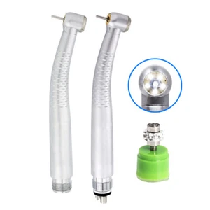 Dental 5 LEDs 5 Sprays High Speed Handpiece Push Button Air Turbine & Cartridge- - Picture 1 of 13