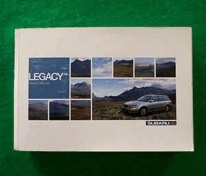 2005 05 Subaru Legacy Owners Manual Near New Condition C35 - Imagen 1 de 2