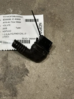 08-13 OEM Volvo C70 2.5 Turbo Maf Módulo Sensor de Flujo de Aire Masivo Arnés Enchufe Cable Foto 1 de 4
