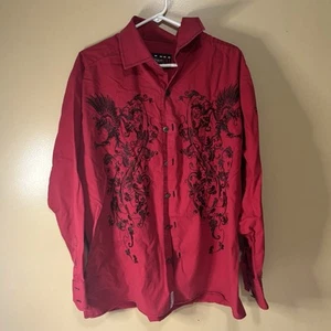 Royal Prestige besticktes Herrenhemd vorne hinten und Ärmel Large " - Bild 1 von 8