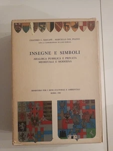 G. C. BASCAPE' - M. DEL PIAZZO Insegne e simboli - Araldica pubblica e privata - Imagen 1 de 6