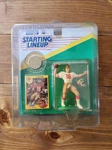 1991 Joe Montana San Francisco 49ers Starting Lineup Figur mit Case Protector - Bild 1 von 2
