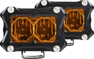 Heretic 2" Serie 6 Ámbar LED Inundación Pod Luz (Par) (50213) - Imagen 1 de 1