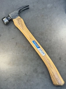 Vaughan CF 1 - 23 Oz Milled Face California Framer Hammer Curved Handle VTG - Picture 1 of 14