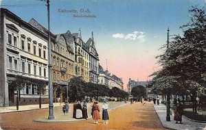 POLSKA Poland - KATOWICE Kattowitz - Bahnhofstraße - Picture 1 of 2