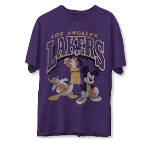 Los Angeles Lakers Disney X Junk Food Mickey Squad T-Shirt Size Large NWT - Picture 1 of 4