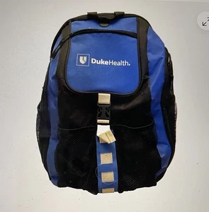 Duke Health blau Laptop Kühlrucksack Büchertasche Reißverschluss isolierte Taschen Schultasche - Bild 1 von 3