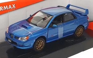 Motor Max 1/24 Scale Diecast 73330 - Subaru Impreza WRX STi - Blue - Picture 1 of 5