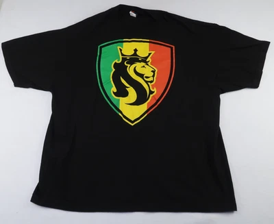  Camiseta negra para hombre 2XL con gráfico de león de colección Y2K Foto 1 de 4