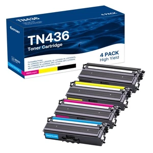 Kompatible Tonerkartusche Ersatz für Brother TN436 TN 436 TN436BK TN433... - Bild 1 von 6