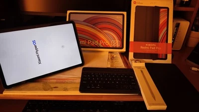 Xiaomi Redmi Pad Pro 5G 8 + 128 con tastiera, stylus pen e 2 cover - Immagine 1 di 4