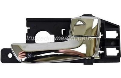 fits 2005 to 2010 Kia Sportage Interior Door Handle Right Passenger Side Chrome Foto 1 de 2