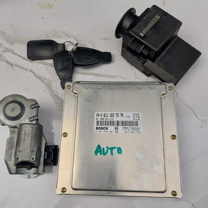 MERCEDES BENZ C CLASS W203 OM611 AUTOMATIC ENGINE ECU KIT A6111537379 - Picture 1 of 2