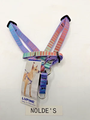 Arnés paso a paso Lupine (S) 12"-18" en diseño algodón caramelo (DS 104 B1 TF55) Foto 1 de 3