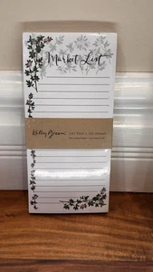PUNCH STUDIO KELLY GREEN MARKET LIST LIST PAD 100 SHEETS 33044 MAGNET IVY NEW - Picture 1 of 2
