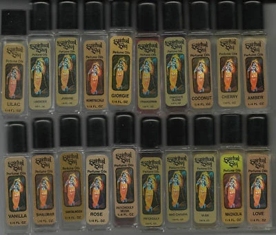 SPIRITUAL SKY INCENSE PERFUME OILS 1/4 OZ U PICK SCENTS - Image 1 of 2