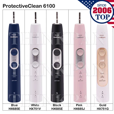 Philips Sonicare ProtectiveClean 4100/5100/6100 mango de cepillo de dientes sónico Foto 1 de 3