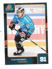 2013-14 Finnish CardSet #120 Tyler Redenbach Pelicans, Swift Current Broncos