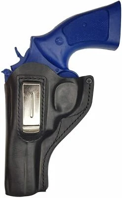 IWB 14Li Leather Revolver Holster fits COLT Cobra black left-handed VlaMiTex - Image 1 of 4