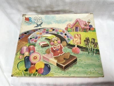 Винтажная головоломка 1982 года Milton Bradley MB CANDY LAND 24 шт. #4287-2 - Изображение 1 из 4