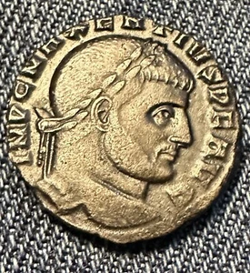 Maxentius 306/12AD Ostia Ae Follis VICTORIA AETERNA AVGN 22mm 5,98g - Bild 1 von 2