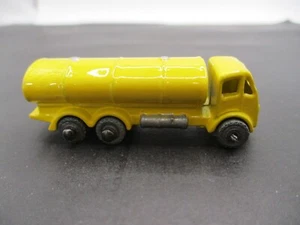 MOKO LESNEY MATCHBOX #11A ROAD TANKER TRUCK, RESTORED-MODIFIED RARE YELLOW NM - Picture 1 of 16