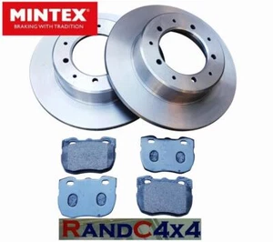 Range Rover Classic Front Brake Discs & MINTEX Brake Pads 200 300 tdi V8 K38 - Picture 1 of 3