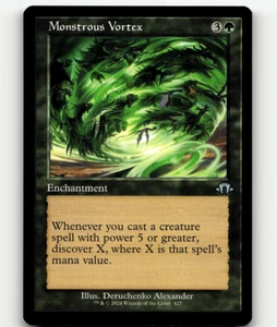 MTG Monstrous Vortex (Retro Frame) #427 - Modern Horizons 3 - Picture 1 of 1