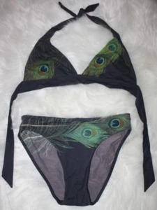 Traje de baño para mujer Jets by Jessica Allen de 2 piezas pavo real talla 6 en buen estado - Imagen 1 de 5